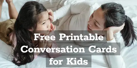Conversation Cards for Kids